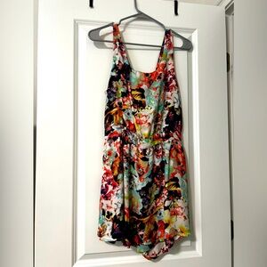 Floral Dress with Skort